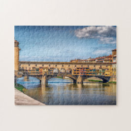 Ponte Vecchio Florence Italien Photo Pussel