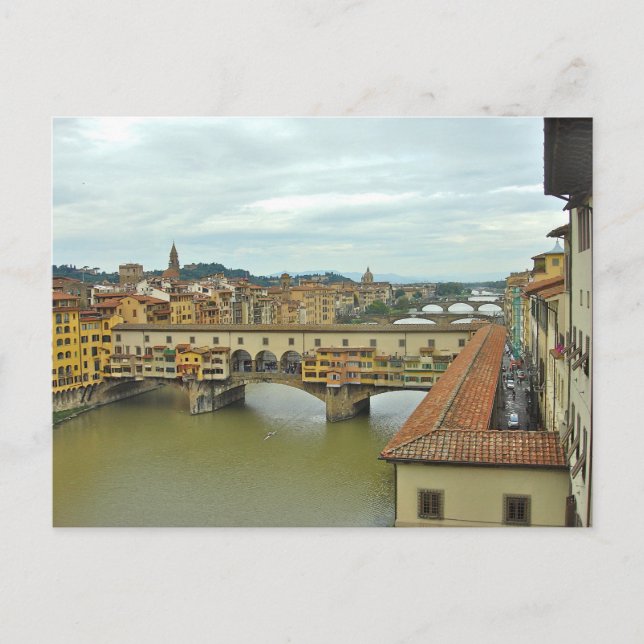 Ponte Vecchio - Florence, Italien Vykort (Framsida)