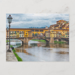 Ponte Vecchio, Florence, italienvykort Vykort