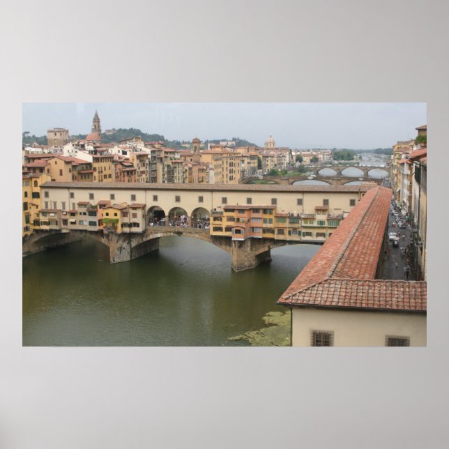 ponte vecchio, florence poster (Framsidan)