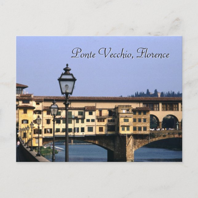 Ponte Vecchio, Florence | vykort (Framsida)