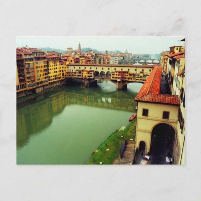 Ponte Vecchio - Florence Vykort (Framsida)