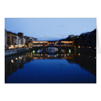 Ponte Vecchio Hälsningskort
