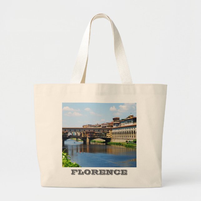 Ponte Vecchio hänger lös Jumbo Tygkasse (Framsidan)
