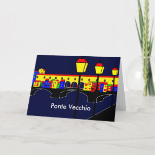 Ponte Vecchio-inspiration Kort