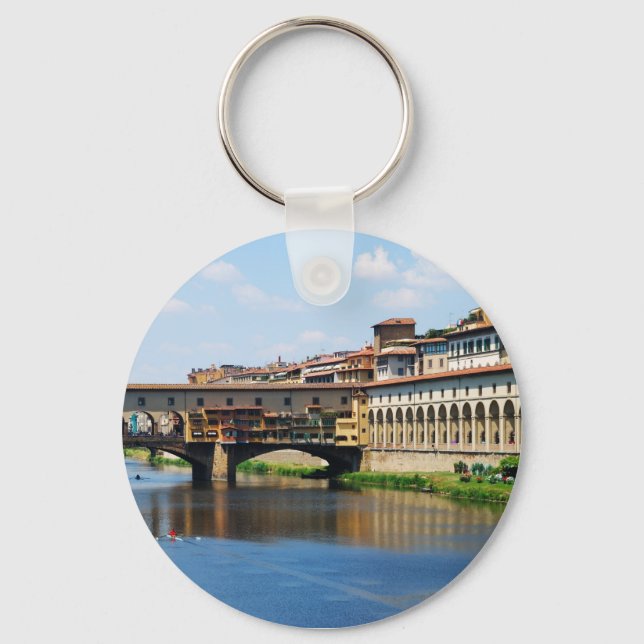 Ponte Vecchio Keychain Nyckelring (Framsida)