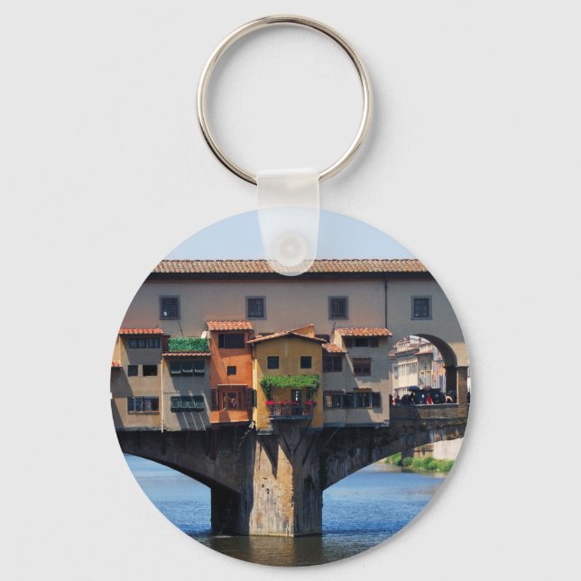 Ponte Vecchio Keychain Nyckelring (Framsida)