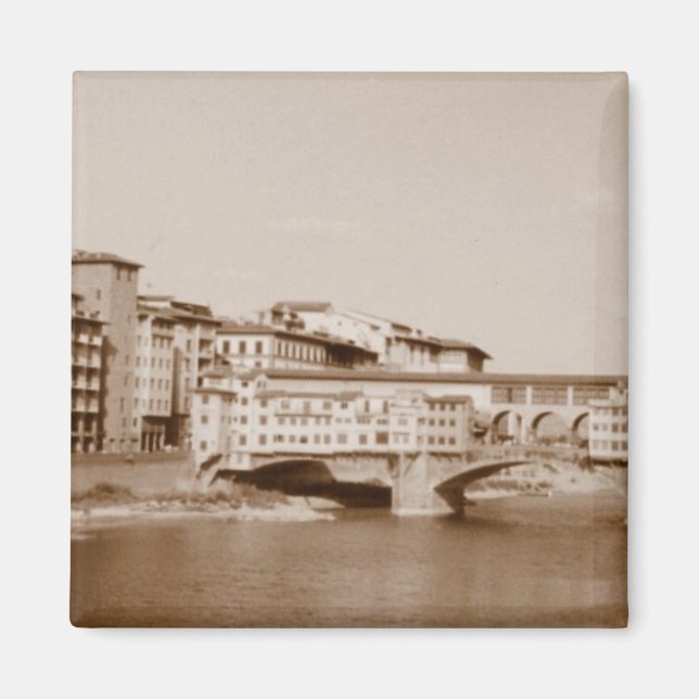 Ponte Vecchio Magnet (Framsidan)