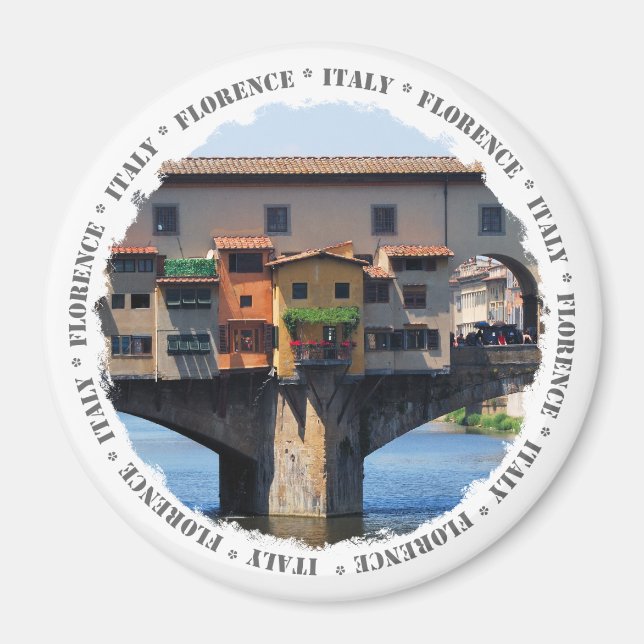Ponte Vecchio Magnet (Framsidan)