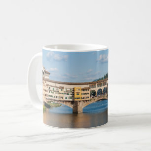 Ponte Vecchio old bridge - Florence, Italien Kaffemugg
