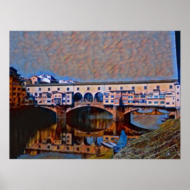 Ponte Vecchio Poster (Framsidan)