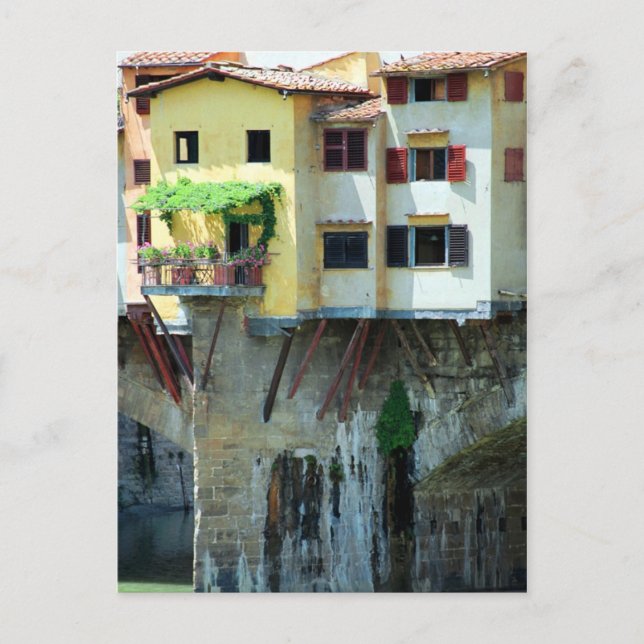 Ponte Vecchio Vykort (Framsida)
