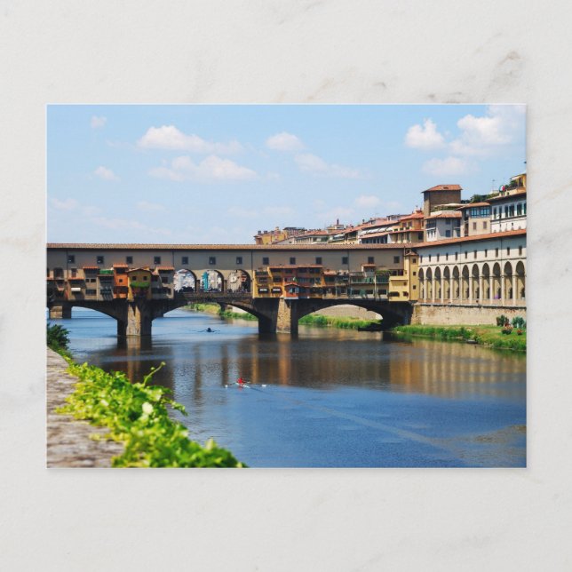 Ponte Vecchio vykort (Framsida)