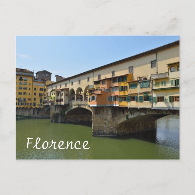 Ponte Vecchio-vykort Vykort (Framsida)