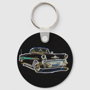 Pontiac 1957 nyckelring