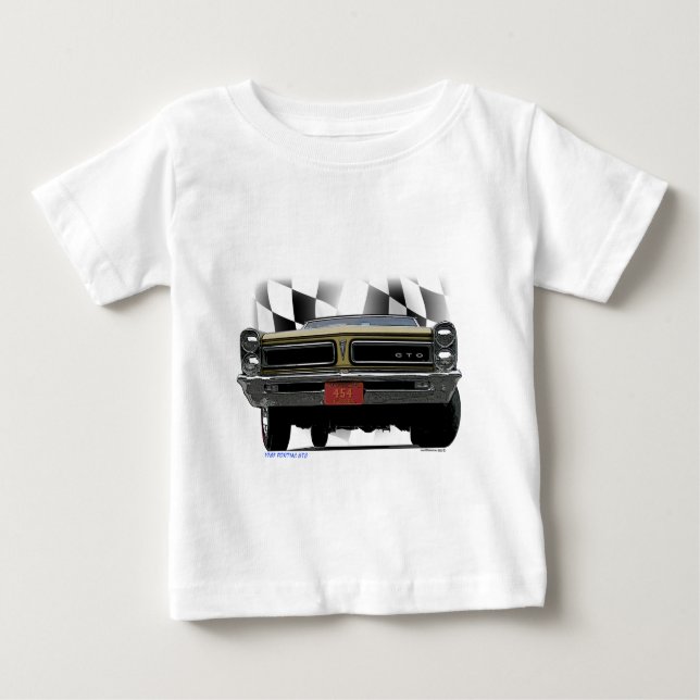 Pontiac 1965 GTO T Shirt (Framsida)