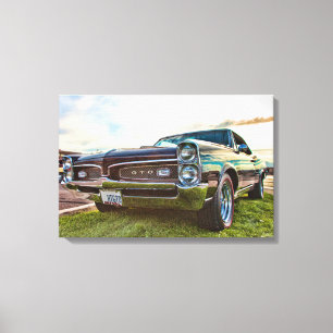 Pontiac 1967 GTO Canvastryck