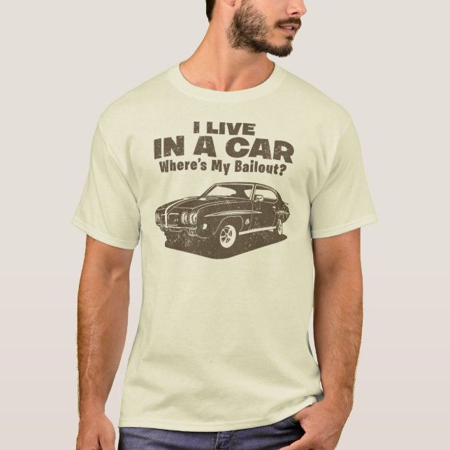 Pontiac 1970 GTO 455" DOMARE ", Tee Shirt (Framsida)