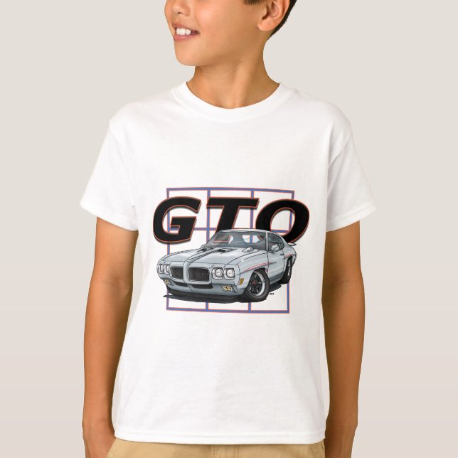 Pontiac 1970 GTO Tee Shirt (Framsida)