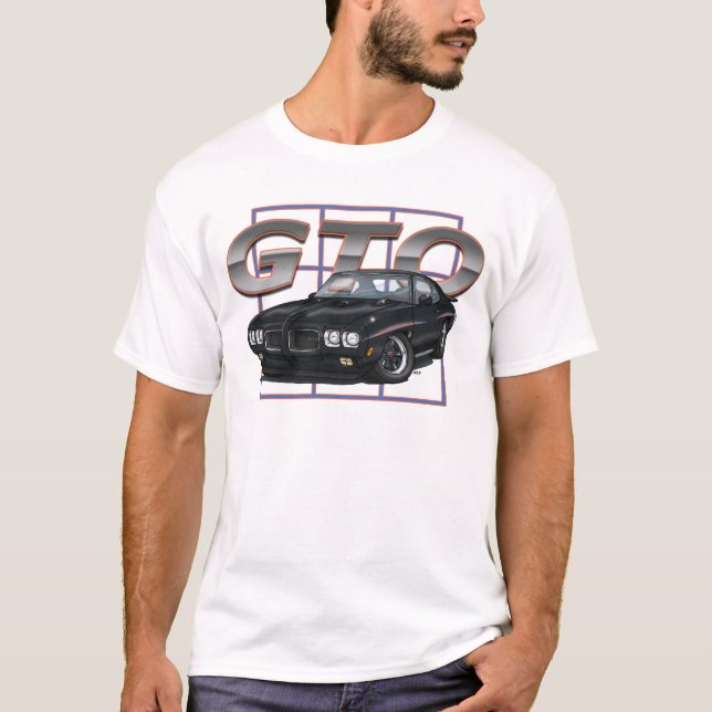 Pontiac 1970 GTO Tee Shirt (Framsida)