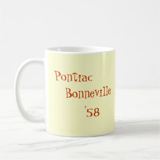 Pontiac Bonneville '58 Kaffemugg