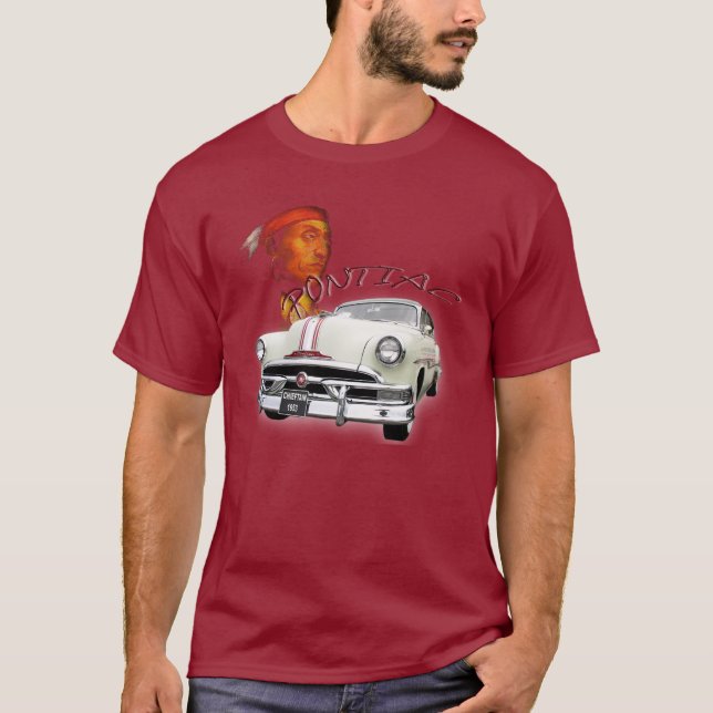 Pontiac Chieftain 1953 Tee (Framsida)