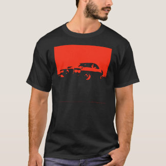 Pontiac Firebird 1969 - som är röd på mörka Tee