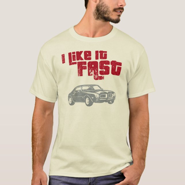Pontiac Firebird 1970 400 rammar luft Tee (Framsida)