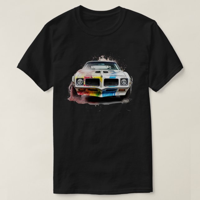Pontiac Firebird T Shirt (Design framsida)