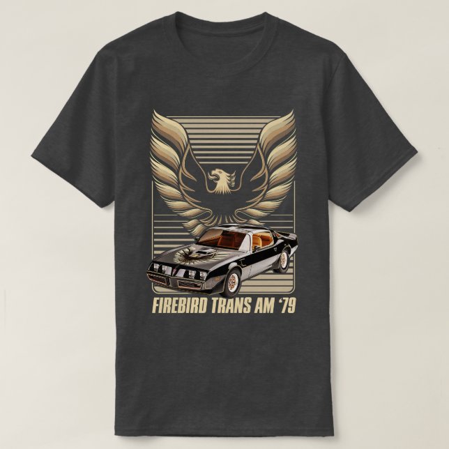PONTIAC FIREBIRD TRANS ÄF 3 T SHIRT (Design framsida)