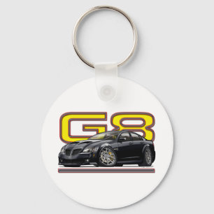 Pontiac_G8_black Nyckelring