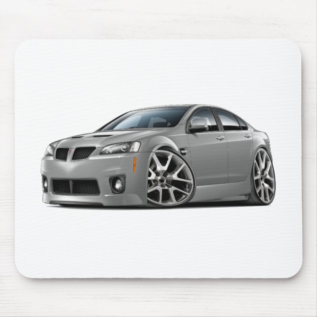 Pontiac G8 GXP silverbil Musmatta (Framsidan)