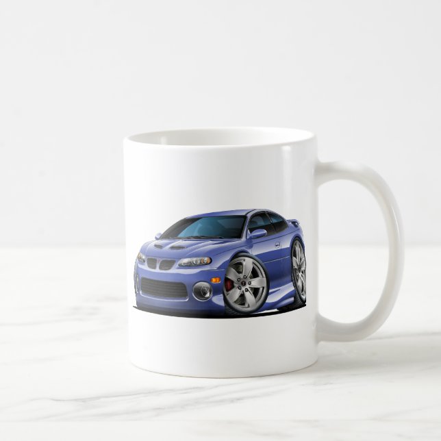 Pontiac GTO blått 2004-06/grå färgbil Kaffemugg (Höger)