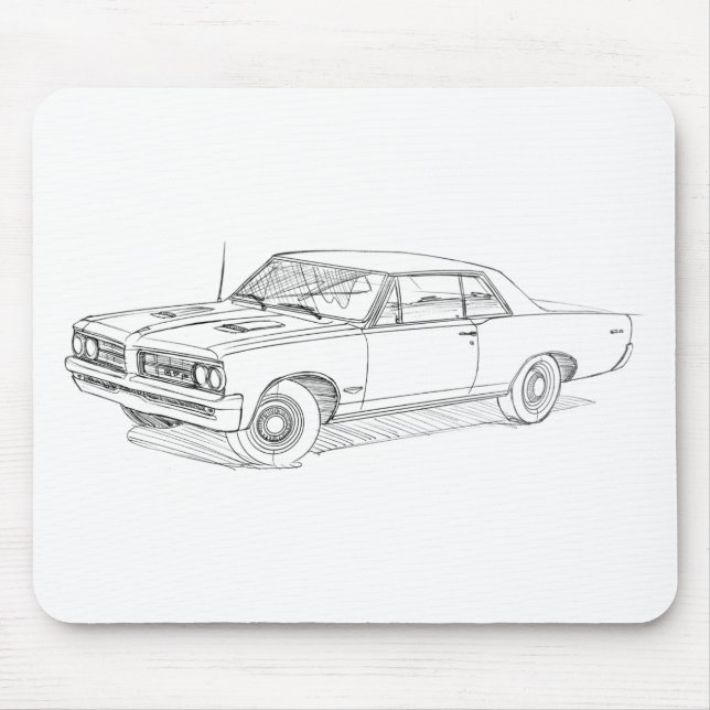 Pontiac GTO blk 1964 Musmatta (Framsidan)