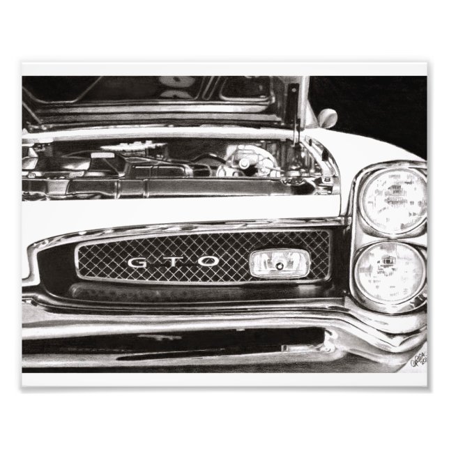 Pontiac GTO Fototryck (Framsidan)