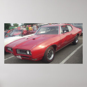 Pontiac GTO Hardtop affisch 1968