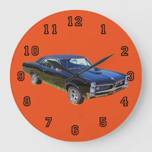 Pontiac GTO muskelbil 1967 Stor Klocka