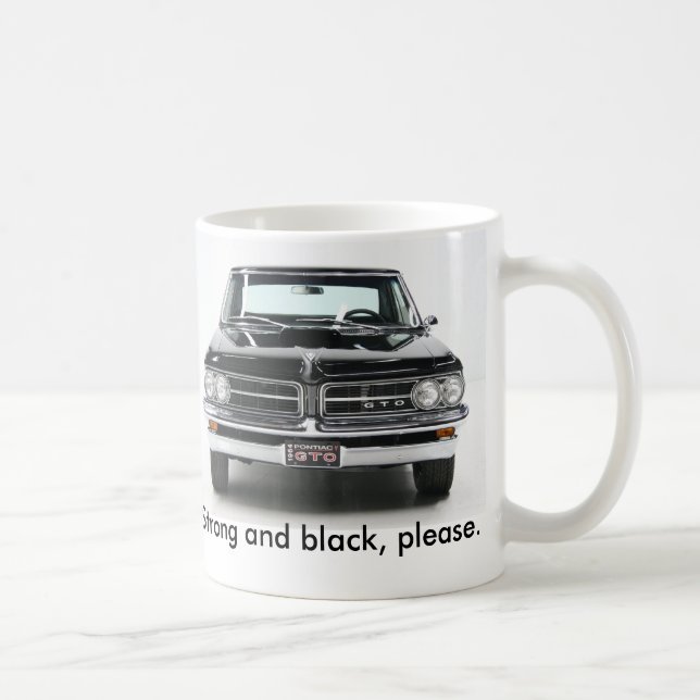 Pontiac GTO toppenarbetsuppgift 1963 Kaffemugg (Höger)