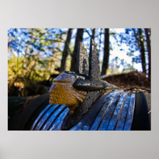 Pontiac Indian Huva Ornament Poster