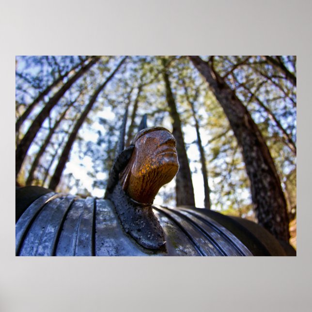 Pontiac Indian Huva Ornament Poster (Framsidan)