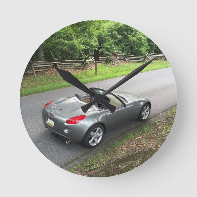 Pontiac Solstice Rund Klocka (Framsida)