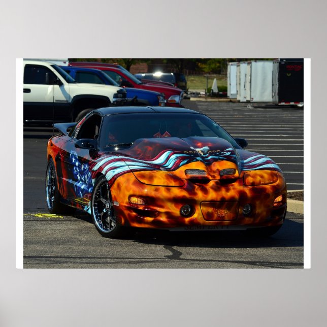 Pontiac Trans am Ram Luft Poster (Framsidan)
