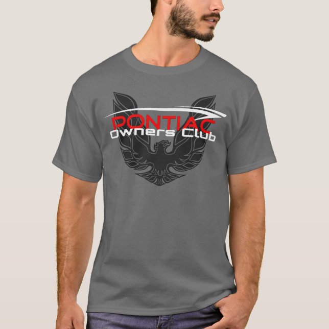 PontiacOwnersClub Firebird Tee Shirt (Framsida)