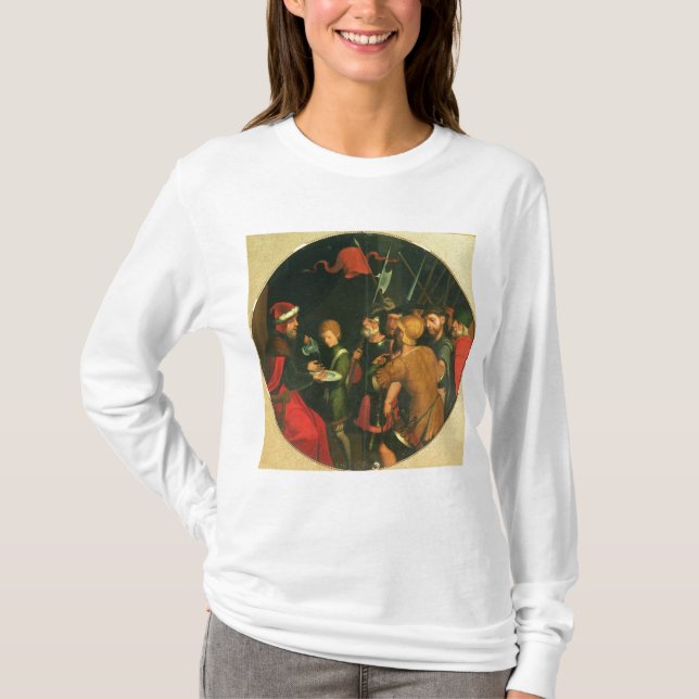 Pontius Pilate som tvättar hans händer T-shirt (Framsida)