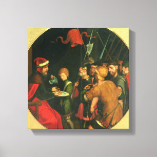 Pontius Pilate tvättar Händer Canvastryck