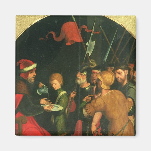 Pontius Pilate tvättar Händer Magnet (Framsidan)