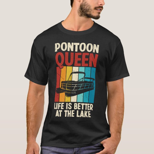 Pontondrottning Båttröja T Shirt (Framsida)