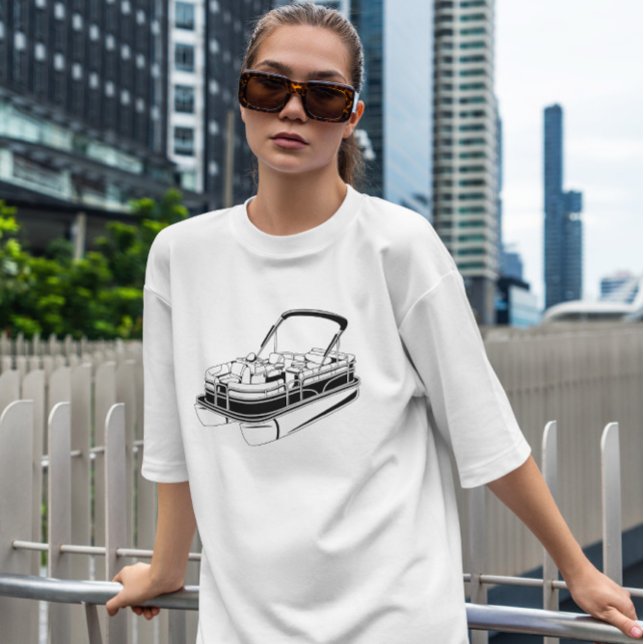 Pontoon Boat T Shirt (Skapare uppladdad)