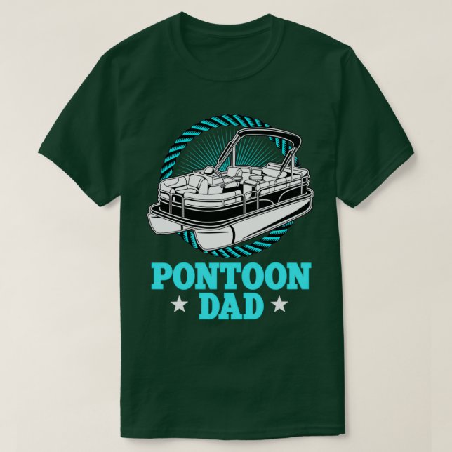 Pontoon Boating Essential TShirt T Shirt (Design framsida)