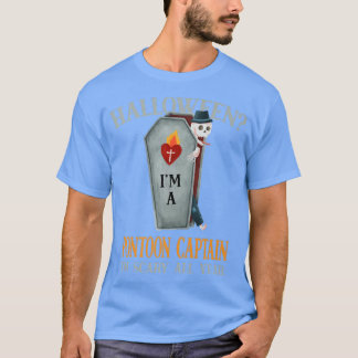 Pontoon Captain I'm Scary All Year Pontoon Boat Ha T Shirt